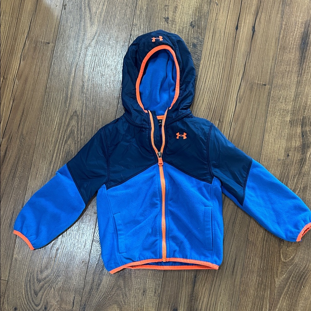 Under Armour Kids' Hoodie in Blue and Orange